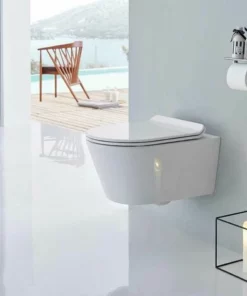 BERNSTEIN WC Suspendu Sans Bride 1088R - Abattant Softclose Inclus: Extra Plat -BERNSTEIN Shop 60725762 2