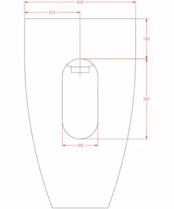 BERNSTEIN Vasque Totem TWZ316 En Solid Surface - 50 X 50 X 90 Cm - 2 Couleurs En Option: Noir (mat) -BERNSTEIN Shop 61088147 3