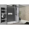 BERNSTEIN Porte De Douche Coulissante En Niche DX906 FLEX - Noir Mat - Verre De Sécurité Trempé De 8 Mm Nano - Largeur Sélectionnable: 1000mm -BERNSTEIN Shop 61336053 1