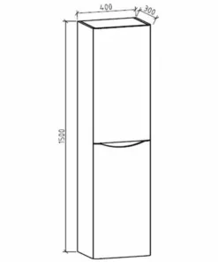 BERNSTEIN Colonne De Rangement Disponible Dans Différentes Couleurs - Convient Aux Ensembles De Meubles SMILE: Avec Armoire Latérale à Gauche, Lilie Weiß (de) 9 BERNSTEIN Colonne De Rangement Disponible Dans Différentes Couleurs - Convient Aux Ensembles De Meubles SMILE: Avec Armoire Latérale à Gauche, Lilie Weiß (de) -BERNSTEIN Shop 61591823 4