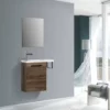 BERNSTEIN Meuble Lave-mains Avec Porte Serviette Intégré TABLO 400 Dans Différentes Couleurs - Armoire De Toilette En Option: Sans Miroir, Aspect Chêne Brun 1 BERNSTEIN Meuble Lave-mains Avec Porte Serviette Intégré TABLO 400 Dans Différentes Couleurs - Armoire De Toilette En Option: Sans Miroir, Aspect Chêne Brun -BERNSTEIN Shop 61661029 1