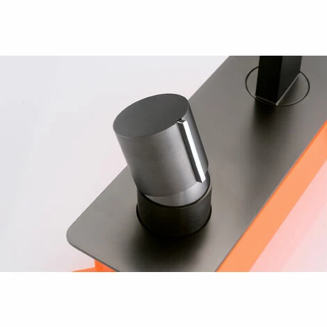 BERNSTEIN Robinet Mitigeur Mural à Encastrer 9908G - Couleur Gun Métal - Livré Avec Corps D'encastrement 6 BERNSTEIN Robinet Mitigeur Mural à Encastrer 9908G - Couleur Gun Métal - Livré Avec Corps D'encastrement – Image 4