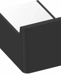 BERNSTEIN Crochet Porte-serviette Moderne SDLHK En Laiton - Série LINEAR Noire Mate