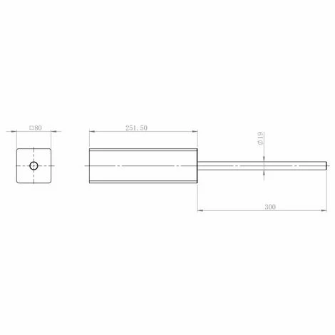 BERNSTEIN Porte-balayette WC à Poser SDLTBH En Laiton - Série LINEAR Noire Mate 4 BERNSTEIN Porte-balayette WC à Poser SDLTBH En Laiton - Série LINEAR Noire Mate – Image 2