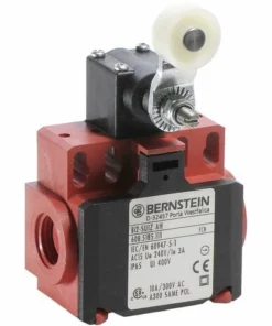 Bernstein 6085135104 BI2-U1Z AH Interrupteur De Fin De Course 240 V/AC 10 A Levier Pivotant à Galet à Rappel IP65 1 Pc(