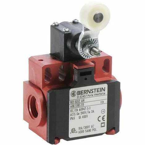 Bernstein 6085135104 BI2-U1Z AH Interrupteur De Fin De Course 240 V/AC 10 A Levier Pivotant à Galet à Rappel IP65 1 Pc( 3 Bernstein 6085135104 BI2-U1Z AH Interrupteur De Fin De Course 240 V/AC 10 A Levier Pivotant à Galet à Rappel IP65 1 Pc(