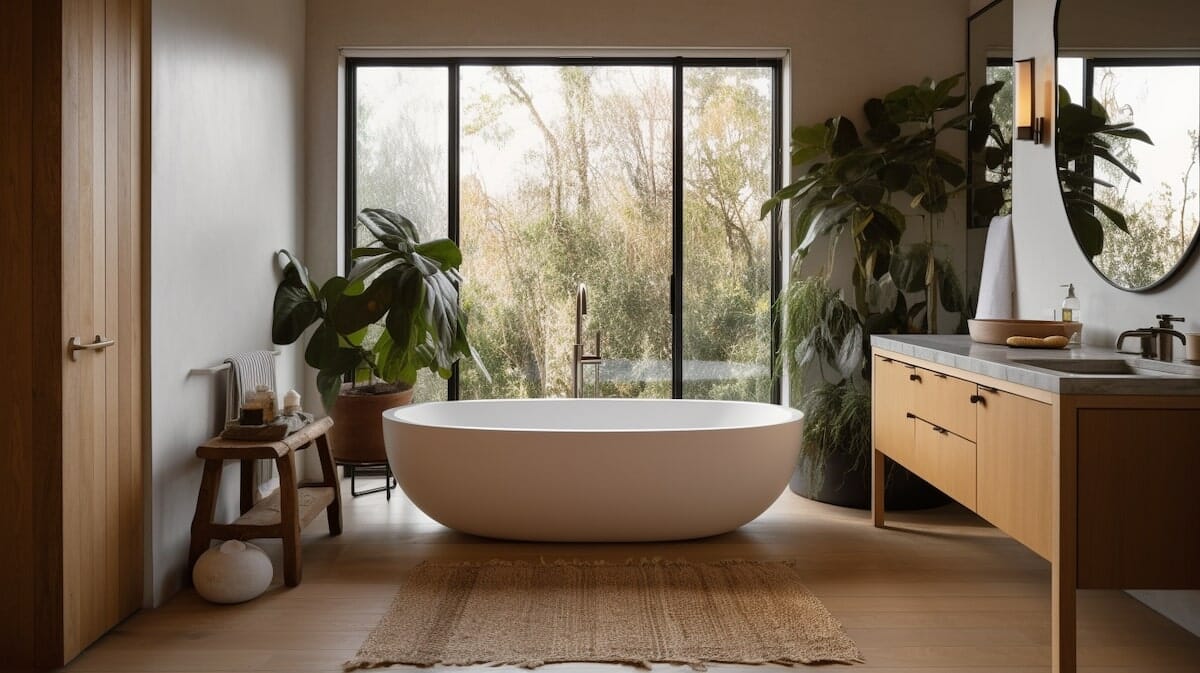 BERNSTEIN Shop -BERNSTEIN Shop Organic modern bathroom design by Decorilla